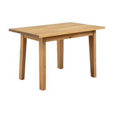 Aoto 35.4 '' Rubberwood Solid Wood Dining Table