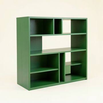 Cove Bluff Desktop Shelving Unit - Green (synthetic illustration; no displayed measurements)