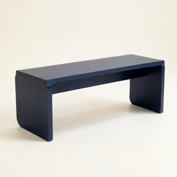 Cove Canyon Indoor Bench - Navy (synthetic illustration; no displayed measurements)