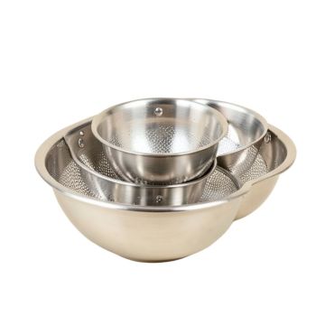 Cook Pro 4 Piece Stainless Steel Colander Set