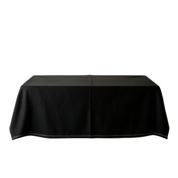 Brook Crest Flat Bed Sheet - Black