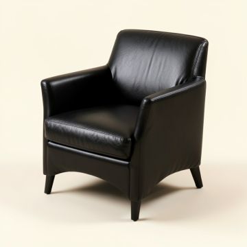 Groveland Upholstered Dining Chair In Black (synthetic illustration; no displayed measurements)