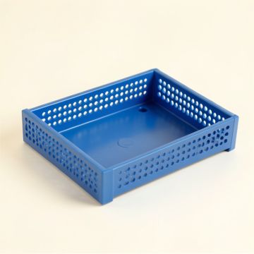 Slate Dell Empty Under-Desk Cable Tray - Blue (synthetic illustration; no displayed measurements)