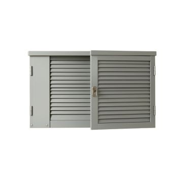 Cedar Bend Wall-Mounted Entry Cabinet - Gray