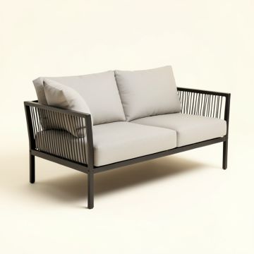 Grabert Patio Sofa With Cushions (synthetic illustration; no displayed measurements)