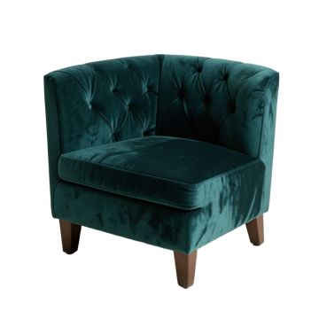 Edrica Tufted Velvet Side Chair