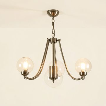 Lastrup 5 - Light Lantern Globe Chandelier (synthetic illustration; no displayed measurements)