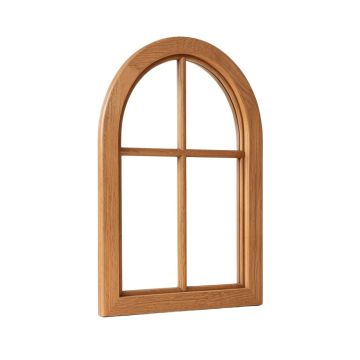 Wood Arched Window Wall Décor