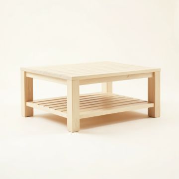 Wren Bridge Coffee Table - Ivory (synthetic illustration; no displayed measurements)