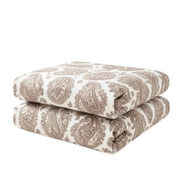 Newsoms Reversible Paisley Cotton Blend Quilt Set