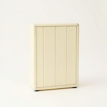 Alder Bend Narrow Outdoor Storage Bench - Cream (synthetic illustration; no displayed measurements)