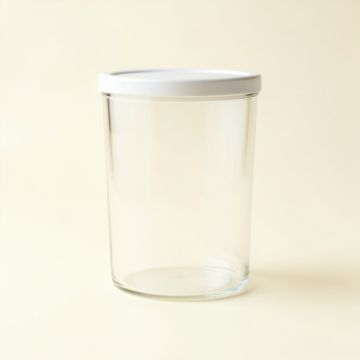 Ash Arc Storage Canister With Lid (synthetic illustration; no displayed measurements)