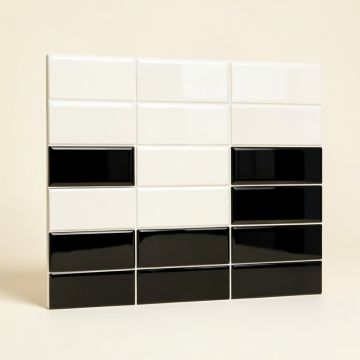Trian Super Iso 2 '' X 5 '' Porcelain Grid Mosaic Wall & Floor Tile (synthetic illustration; no displayed measurements)