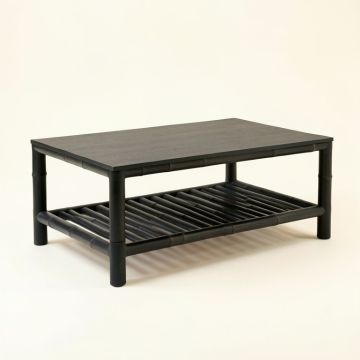Fern Canyon Coffee Table - Black (synthetic illustration; no displayed measurements)