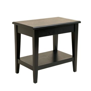 Ash Canyon Side Table - Black (synthetic illustration; no displayed measurements)