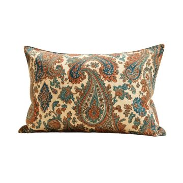 Bedfordshire Indoor/Outdoor Paisley Lumbar Pillow