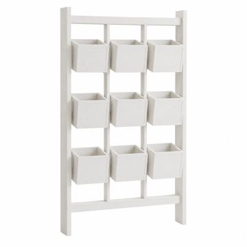 Cove Branch Empty Vertical Garden Frame - White