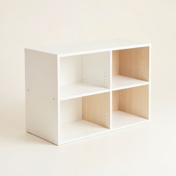 Meadow Brook Desktop Shelving Unit - White (synthetic illustration; no displayed measurements)