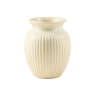 Birch Brook Empty Decorative Vase - Cream