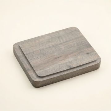 Linden Crest Cutting Board - Gray (synthetic illustration; no displayed measurements)