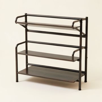 Abhik 5-Piece Firewood Log Rack (synthetic illustration; no displayed measurements)