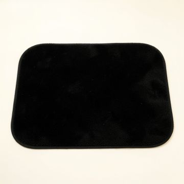 Juniper Falls Bath Mat - Black (synthetic illustration; no displayed measurements)
