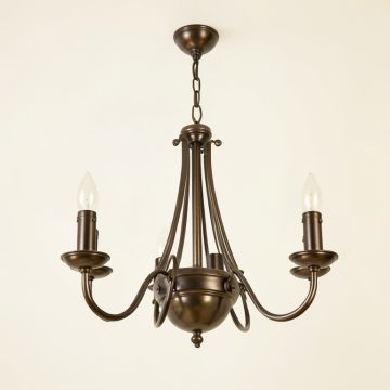 Langham 4-Light Unique / Statement Empire Chandelier (synthetic illustration; no displayed measurements)