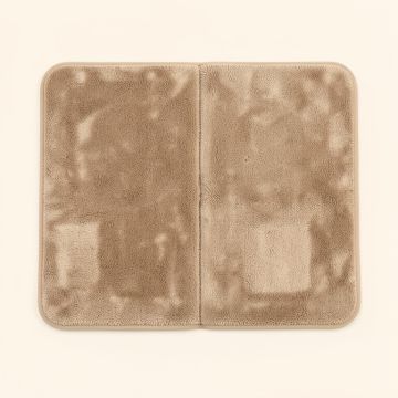 Grecian Small Plush Rectangle Memory Foam Non-Slip 2 Piece Bath Rug Set (synthetic illustration; no displayed measurements)