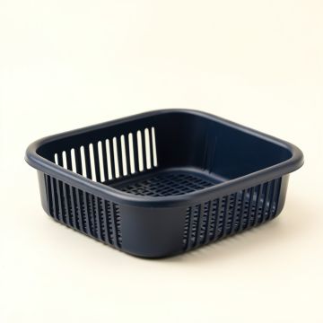 Cedar Bridge Empty Under-Desk Cable Tray - Navy (synthetic illustration; no displayed measurements)