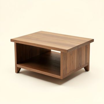 Witherspoon Solid Wood Coffee Table With Storage (synthetic illustration; no displayed measurements)