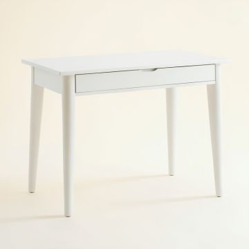 Ash Arc Writing Desk (synthetic illustration; no displayed measurements)