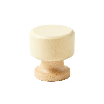 Holly Arc Cabinet Knob Without Packaging - Cream