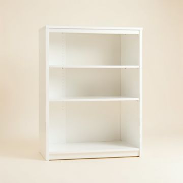 Summit Branch Freestanding Bookcase - White (synthetic illustration; no displayed measurements)