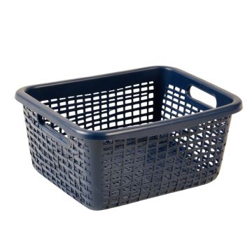 Ridge Bridge Empty Storage Basket - Navy
