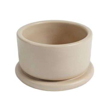 Olive Arc Empty Candle Holder - Beige