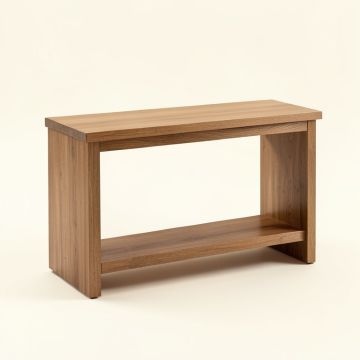 Skinny 76 '' Solid Wood Console Table (synthetic illustration; no displayed measurements)