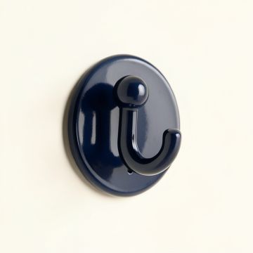 Harbor Brook Wall-Mounted Robe Hook - Navy (synthetic illustration; no displayed measurements)