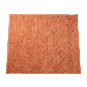 Summit Edge Bath Mat - Terracotta