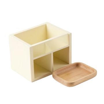 Field Branch Empty Coffee-Station Organizer - Cream