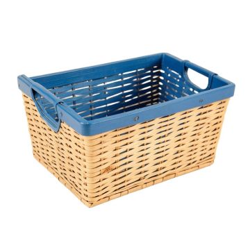 Willow Bridge Empty Storage Basket - Blue