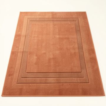 Spruce Bend Rectangular Outdoor Rug - Terracotta (synthetic illustration; no displayed measurements)