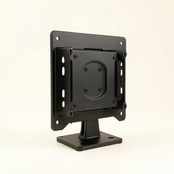 Black Fixed Desktop Mount For Greater Than 50 '' Screens Holds Up To 110 Lbs (synthetic illustration; no displayed measurements)