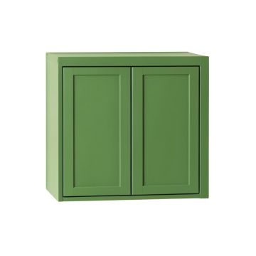 Brook Branch Wall-Mounted Laundry Cabinet - Green