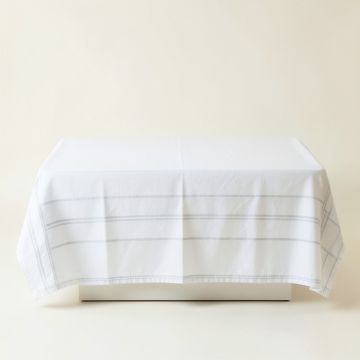 Dune Dale Flat Bed Sheet - White (synthetic illustration; no displayed measurements)