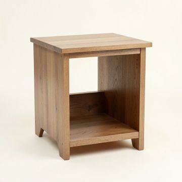 Lundgren End Table With Storage (synthetic illustration; no displayed measurements)