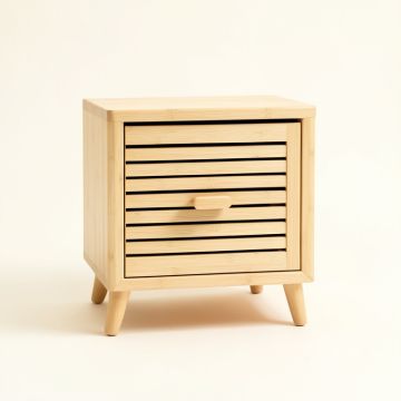 Cliff Edge Nightstand - Ivory (synthetic illustration; no displayed measurements)
