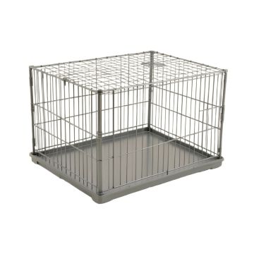 Flint Bend Empty Furniture-Style Pet Crate - Gray