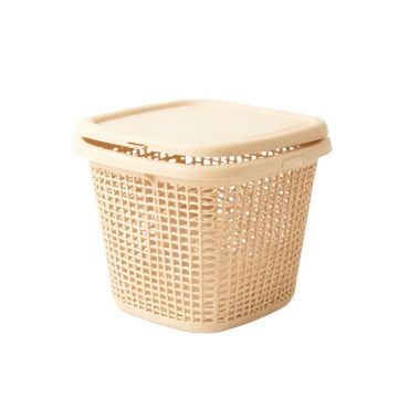 Sage Bridge Laundry Hamper - Beige
