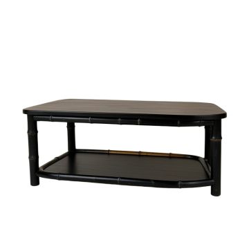 Oak Brook Indoor Bench - Black