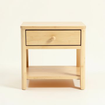Birch Bend Nightstand - Ivory (synthetic illustration; no displayed measurements)